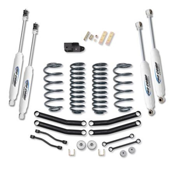 4 Inch Short Arm Lift Kit with ES3000 Shocks 03-06 Jeep TJ Wrangler and Rubicon Pro Comp Suspension