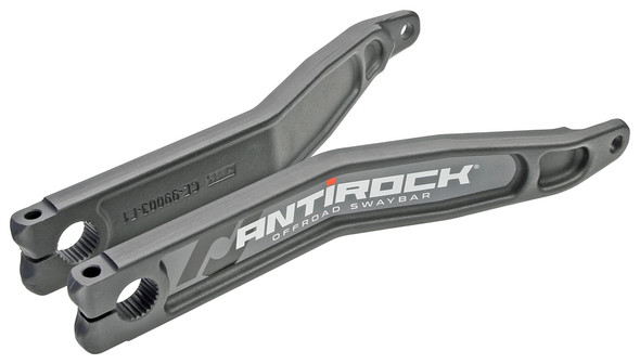 Antirock Forged Chromoly Sway Bar Arms 12.75 Inch Long C-C 2.5 Inch Offset Includes Stickers Pair RockJock 4x4