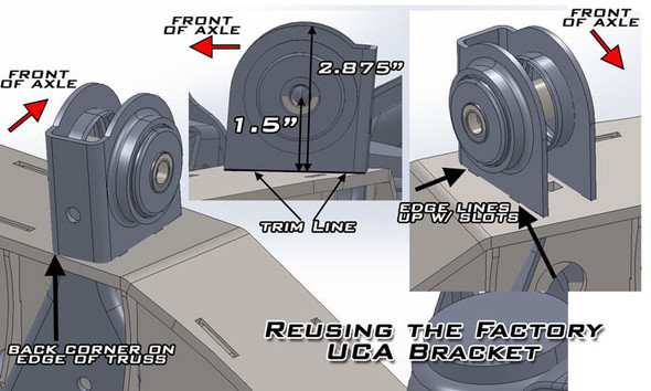 Front Axle Truss For XJ Artec Industries