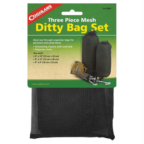 Mesh Ditty Bag Set (3 Pk)