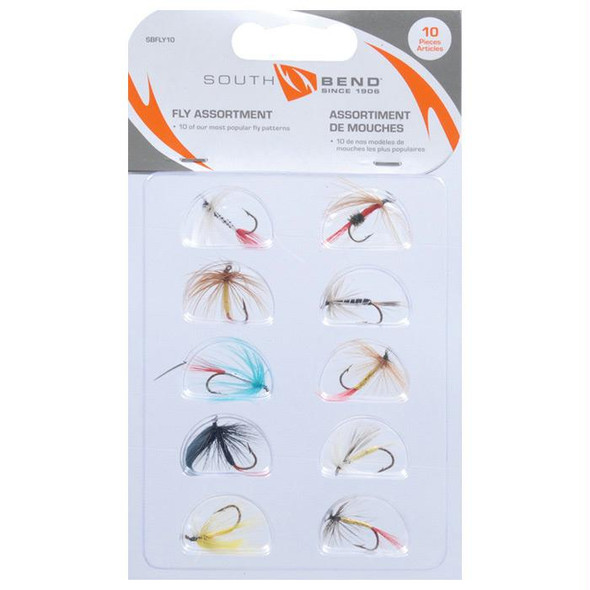 Flies Popular Assort 10 Pk