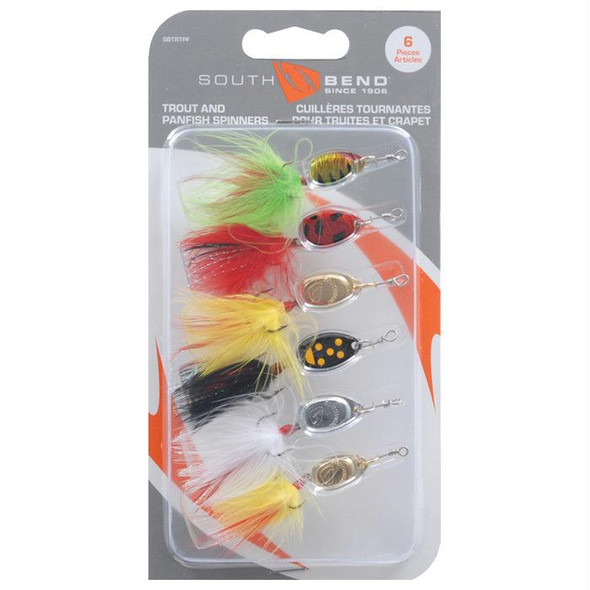 Trout & Panfish Spinners 6 Pk