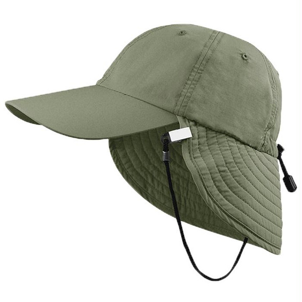 Uv Bucket Hat W/Flap Olive Osf