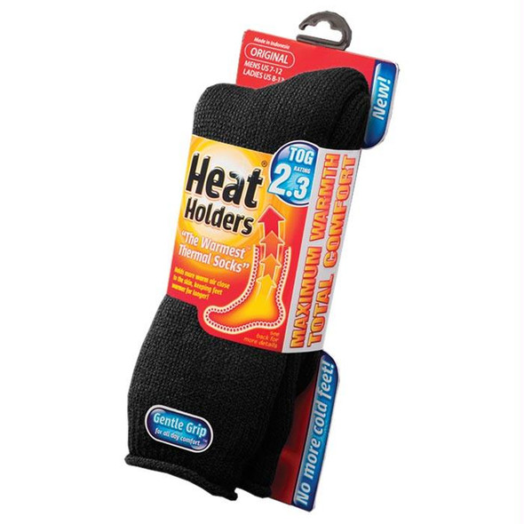 Heat Holders Mens Sock Black
