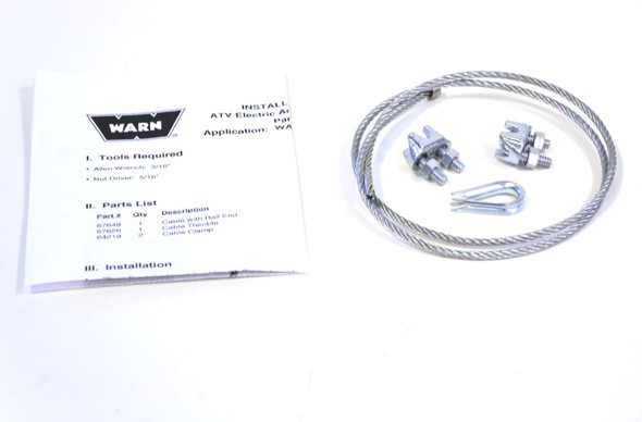 Plow Act Wire Rope Kit Sp Univ (for 67650)