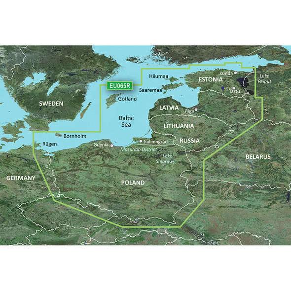 Garmin BlueChart® g3 Vision® HD - VEU065R - Baltic Sea, East Coast - microSD™/SD™