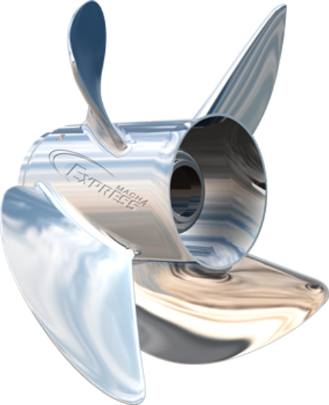 Turning Point Express® Mach4™ - Right Hand - Stainless Steel Propeller - EX1/EX2-1411-4 - 4-Blade - 14" x 11 Pitch