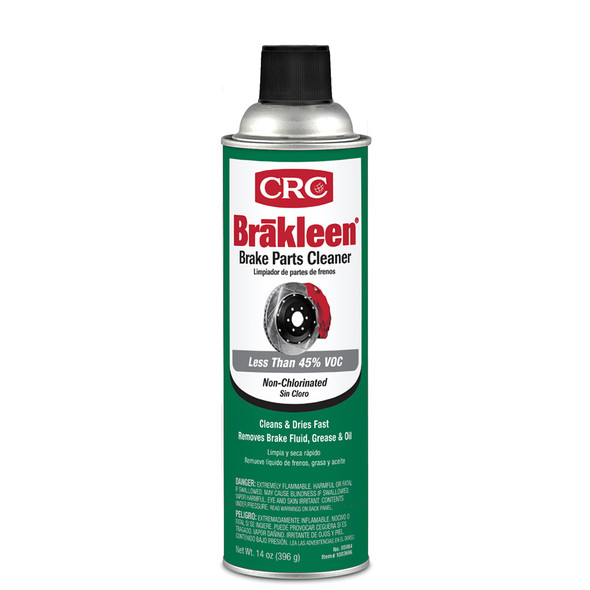 CRC Brakleen Brake Parts Cleaner - Non-Chlorinated - 14oz - #05084
