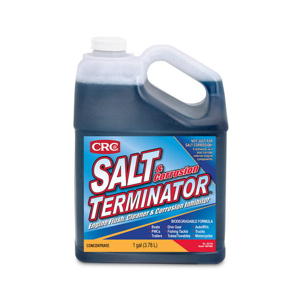 CRC SX128 Salt Terminator Engine Flush, Cleaner & Corrosion Inhibitor - 1 Gallon