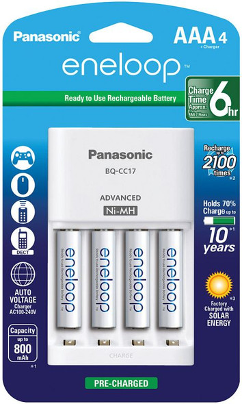 Eneloop Aaa 4-Pk Charger