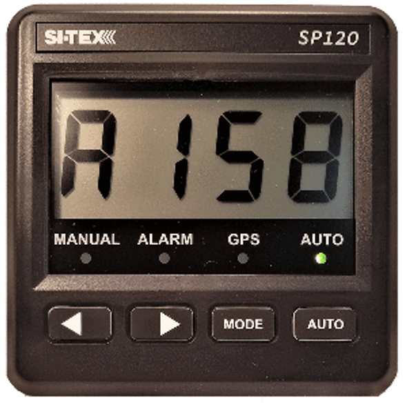 SI-TEX SP-120 System w/Rudder Feedback & Remote Mechanical Drive - 1983-93 Mercury IO/Volvo Diesel