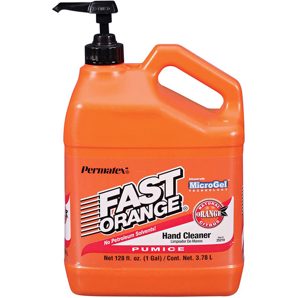 Permatex Fast Orange Fine Pumice Lotion Hand Cleaner - 1 Gallon