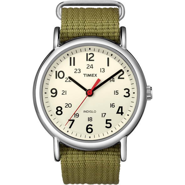 Timex Weekender® Slip-Thru Watch - Olive Green