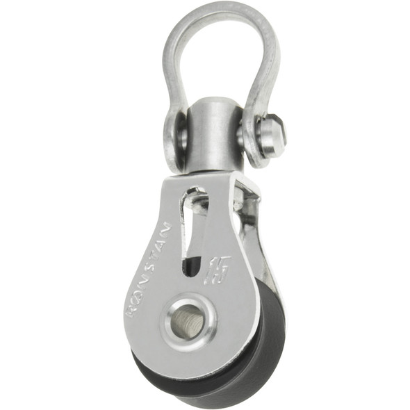 Ronstan Series 15 Ball Bearing Utility Block - Single, Swivel Shackle Head