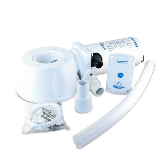 Albin Group Marine Standard Electric Toilet Conversion Kit - 24V