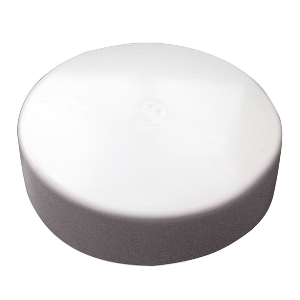 Monarch White Flat Piling Cap - 9.5"