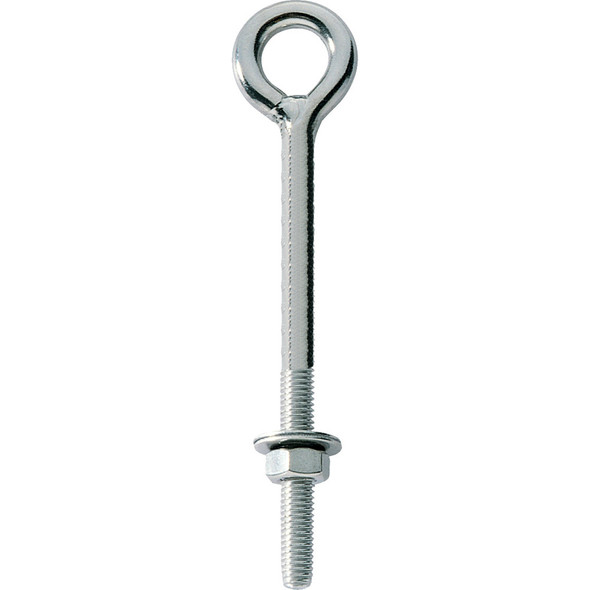 Ronstan Eye Bolt - Welded Eye - 3/8" Thread x 4" Long Stud