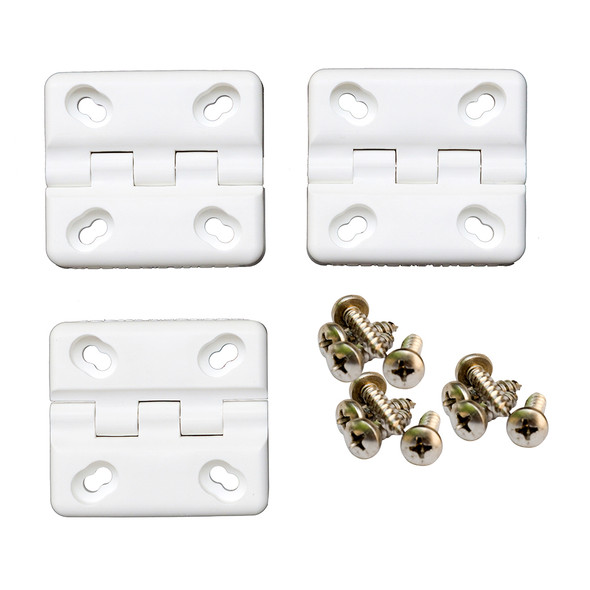 Cooler Shield Replacement Hinge f/Coleman® & Rubbermaid® Coolers - 3-Pack