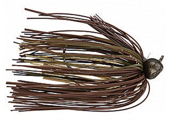 Buckeye Football Mop Jig 1/2oz Green Pumpkin