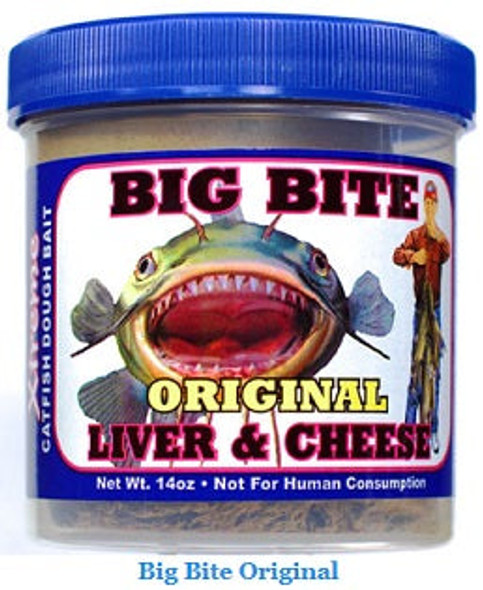 Magic Bait Big Bite Original Liver/Cheese 14oz