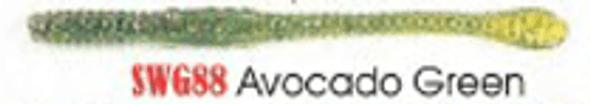 Slider 4" Worm 10ct Avacodo