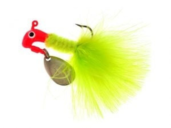 Blakemore Road Runner Maribou 1/32 Red/Chartreuse 12/cd