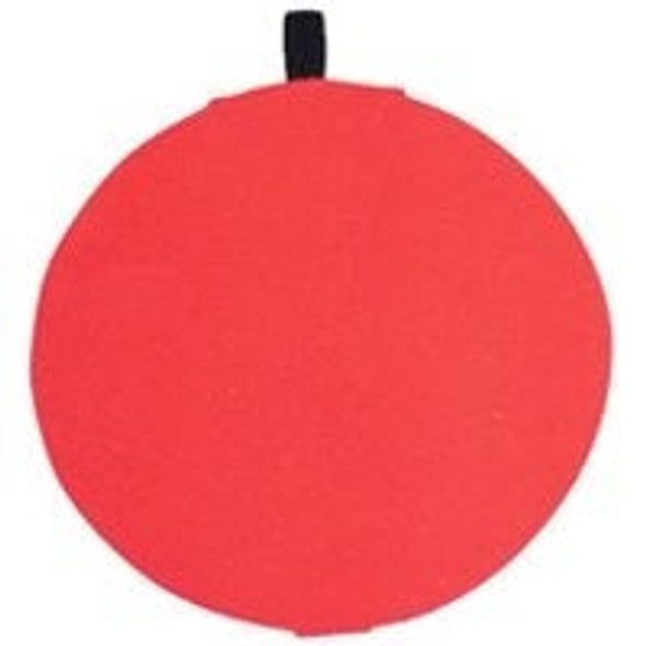 Comal Round Foam Float w/peg 1.25" 25/bag Red