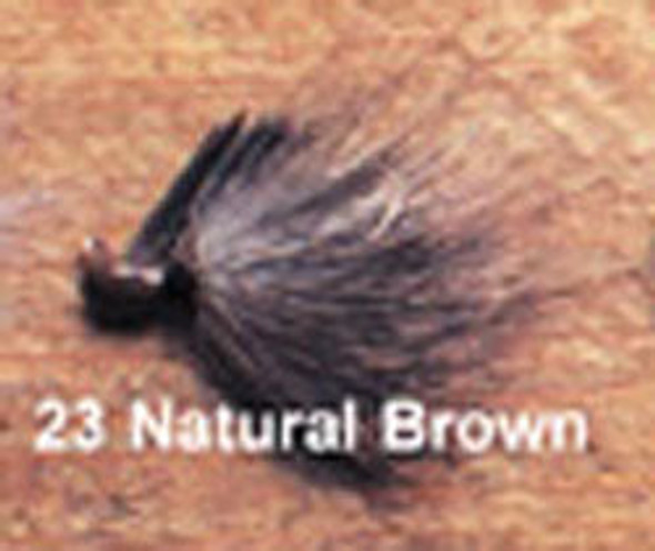 Arkie 1/4 Bucktail 6/cd Natural Brown