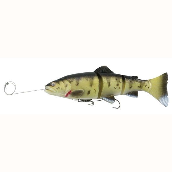 Savage Gear PreRigged Line Thru Swimbait 10" 6.5oz Walleye