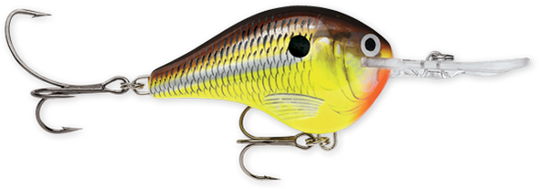 Rapala DT Series 3/8 Hot Mustard