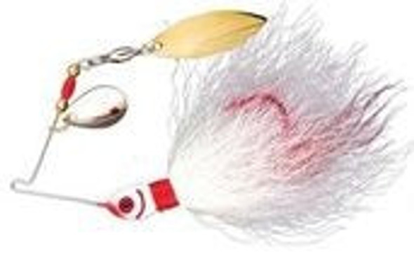 Booyah Wounded Bucktail Spinner 1/8 White