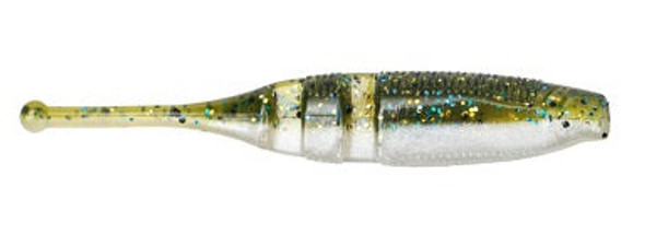 Lake Fork Live Baby Shad 2.25\" - 15ct Bull Bream Pearl