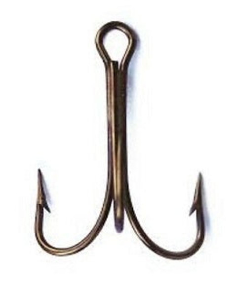 HT Import Treble Hooks Bronze 36ct Size 6/0