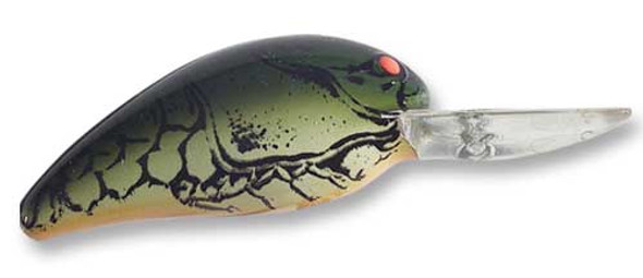 Bomber Model A 3/8 Green Crawdad