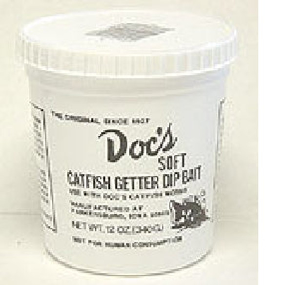 Doc's Catfish Bait 7lb Pail-XStiff Blood