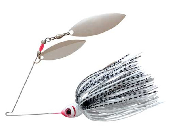 Booyah Blade 3/8 Double Willow Silver Shad