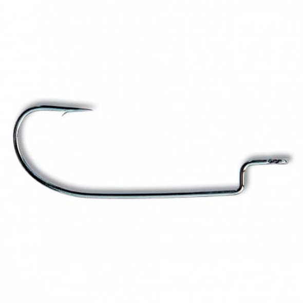 Mustad Offset Worm Hook 5ct Size 1/0