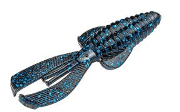 Strike King Baby Rage Bug 3 9pk Black/Blue