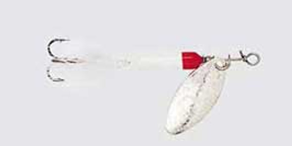 Yakima Rooster Tail 1/16 White Red Tip
