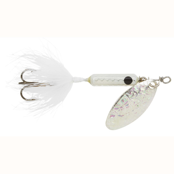 Yakima Rooster Tail 1/4 Flash White