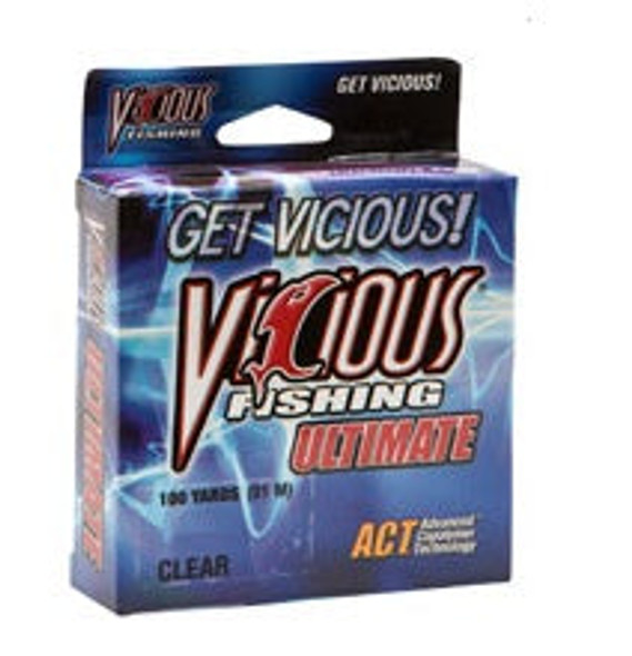 Vicious Ultimate Clear Mono 100yd 20lb