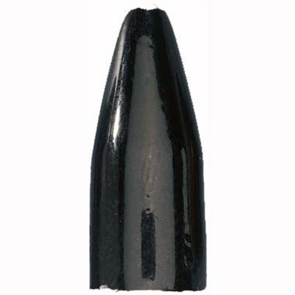 Bullet Weight Painted Worm Sinker Black 5ct 1/32oz