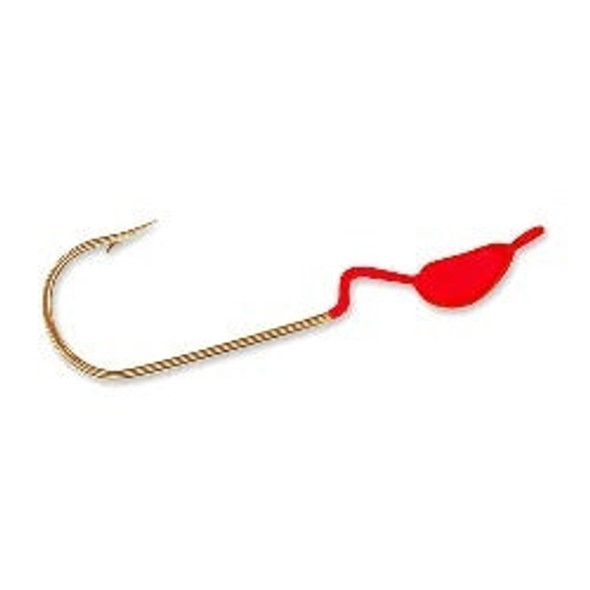 Slider Crappie Heads 4ct 1/32oz Red