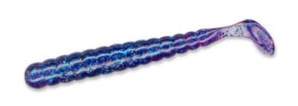 Slider Bass Grub 3" 15ct Electric Blue