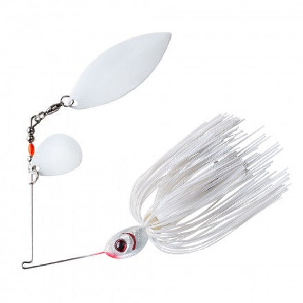 Booyah Glow Blade Tandem 3/8 Snow White White/Blades