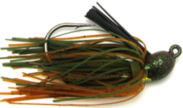 Strike King Bitsy Flip 1/4oz Green Craw