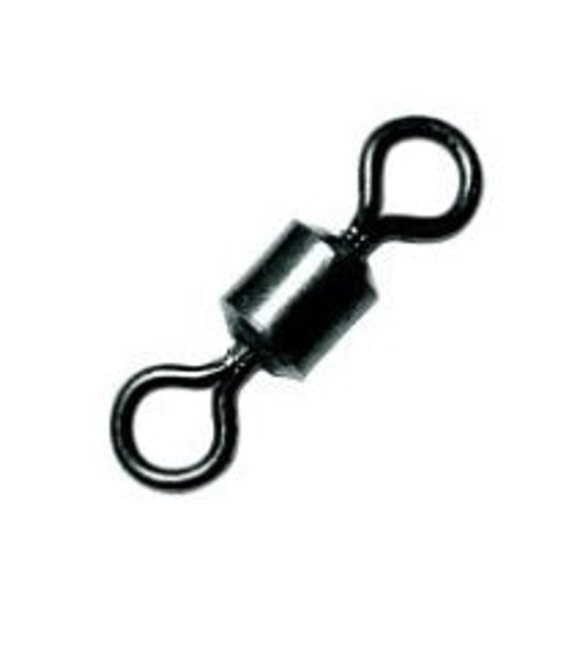 Eagle Claw Lazer Power Swivels Black Size 6 12ct