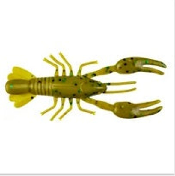 Yum Ned Craw 2" 8ct Amber Green Flk