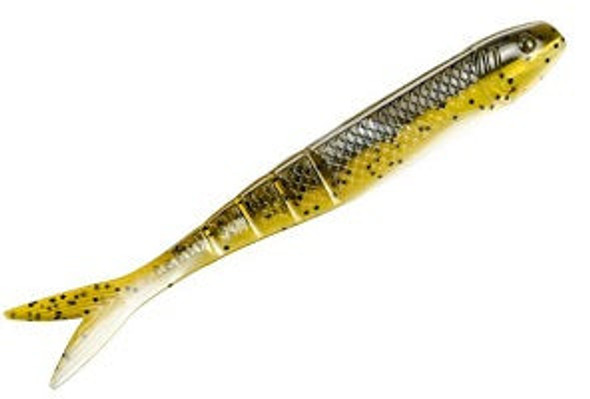 Strike King Blade Minnow 4.5 8pk Green Pumpkin Pearl Belly