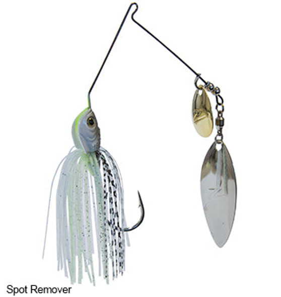 Z-Man Slingbladez Spinnerbait 1/2 Wil/Col Spot Remover